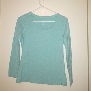 Land's end scoop neck long-sleeve tee